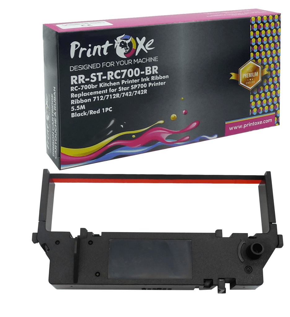 6 PK RC700 SP700 Compatible Ink Ribbon Star SP712 SP717 SP742 SP742R PRINTOXE Printer Ribbons