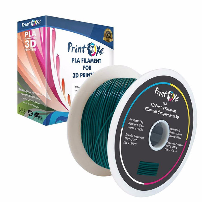Grass Green PLA 3D Printer Filament 1.75-1Kg Spool PRINTOXE Filament