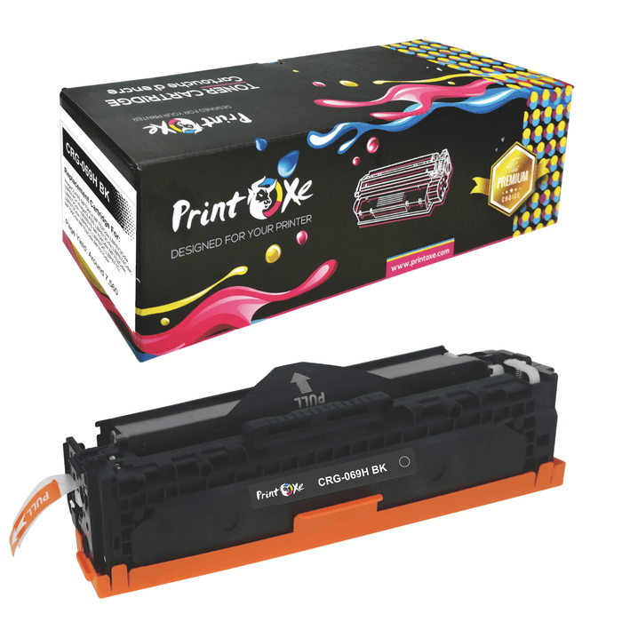 CRG 069 H BLACK Toner Cartridge High Yield CRG069 Compatible 069 H for Canon MF LBP Series - PRINTOXE