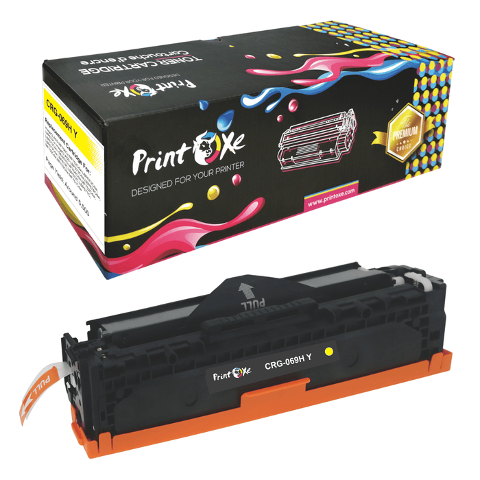 CRG 069H Yellow Toner Cartridge High Yield CRG069 Compatible 069 H for Canon MF LBP Series - PRINTOXE