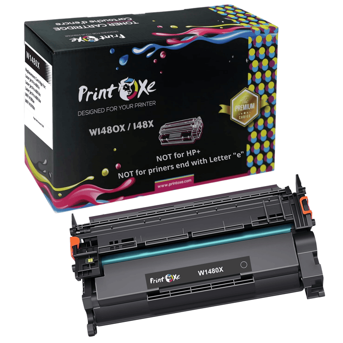 W1480X / 148X Compatible for HP Toner Cartridge (NOT for printers end with e ) for Laserjet Pro 4001 and 4101 Series - PRINTOXE