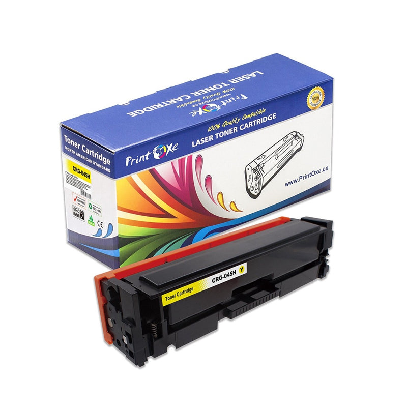 CRG-045H Yellow Compatible High Yield for Canon 045H PRINTOXE Toner Cartridges