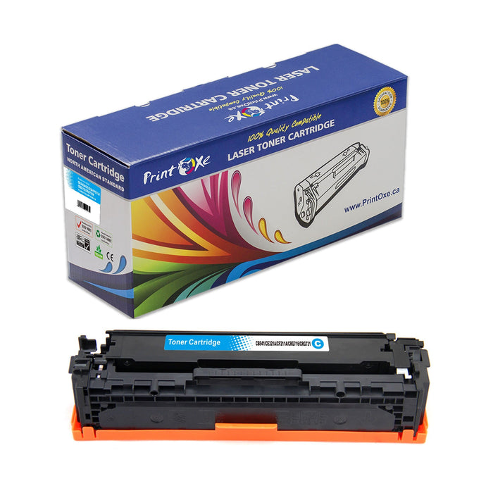 125A Compatible Set CB540A CB541A CB542A CB543A for Canon & HP Colour LaserJet CM1312 CM1312nfi CP1210 CP1215 CP1217 CP1510 CP1515n CP1518ni LBP5050 LBP8050 PRINTOXE Toner Cartridges