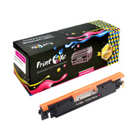 130A Compatible Set CF350A/ CF351A / CF353A / CF352A | 4 Toner Cartridges |for HP Color LaserJet Pro MFP M176 M176n M177 and M177fw PRINTOXE Toner Cartridges