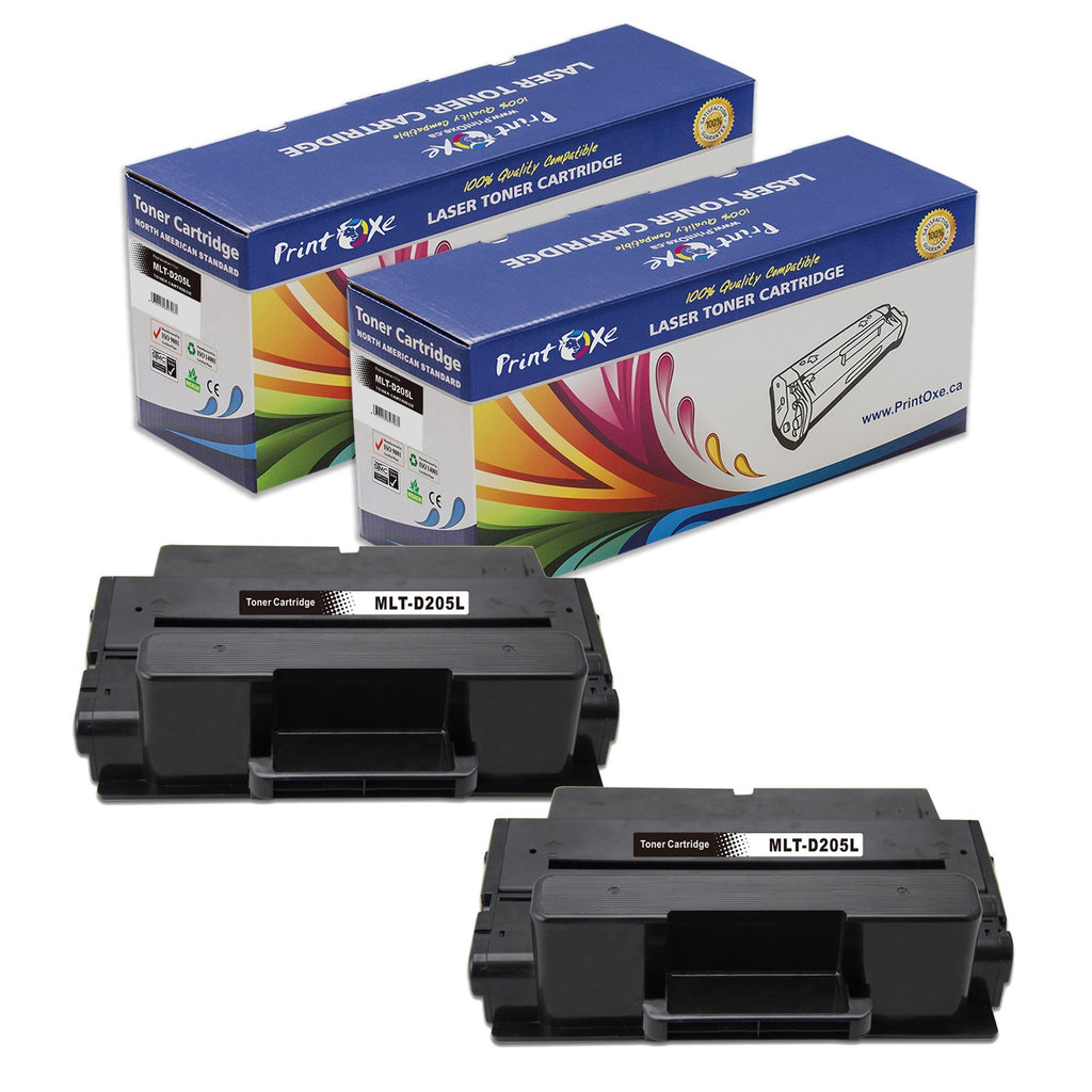 D205L Compatible 2 Toner Cartridges MLT-D205L for Samsung PRINTOXE Toner Cartridges