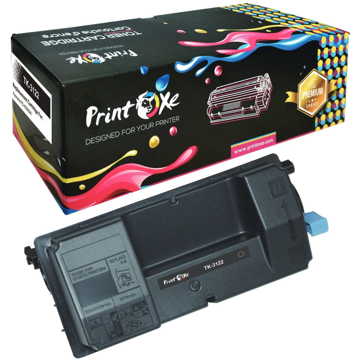 2 PK TK-3122 Compatible 1T02L10US0 Toner Cartridge TK3122 for Kyocera TK 3122 ECOSYS M3550idn M3560idn FS-4200DN FS-4300DN Printers. 21,000 Page Yield PRINTOXE Office Supplies