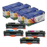 312X Compatible Set | CF380X / CF381A / CF382A / CF383A | for HP PRINTOXE Toner Cartridges