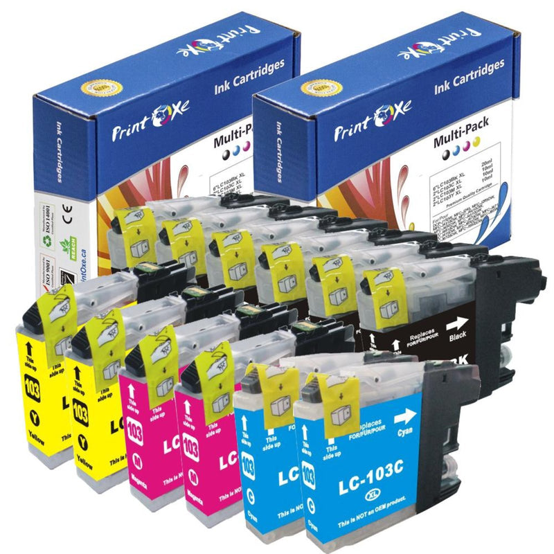 LC101 / LC103 Compatible Cartridges for Brother LC 101 / LC 103 PRINTOXE Ink Cartridge