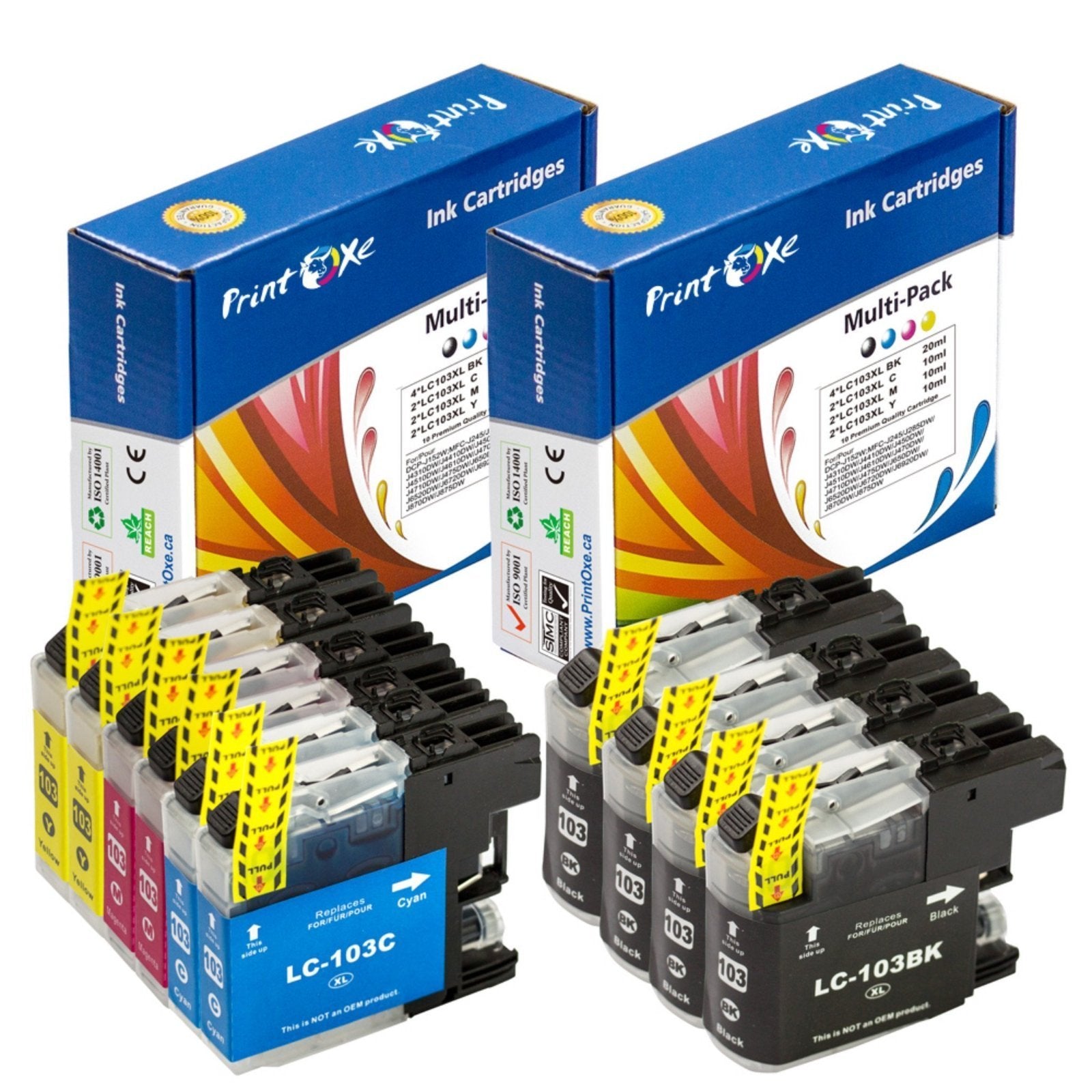Lc103 Ink LC101 / LC103 Compatible Cartridges for Brother LC 101 / LC 103 for DC ...