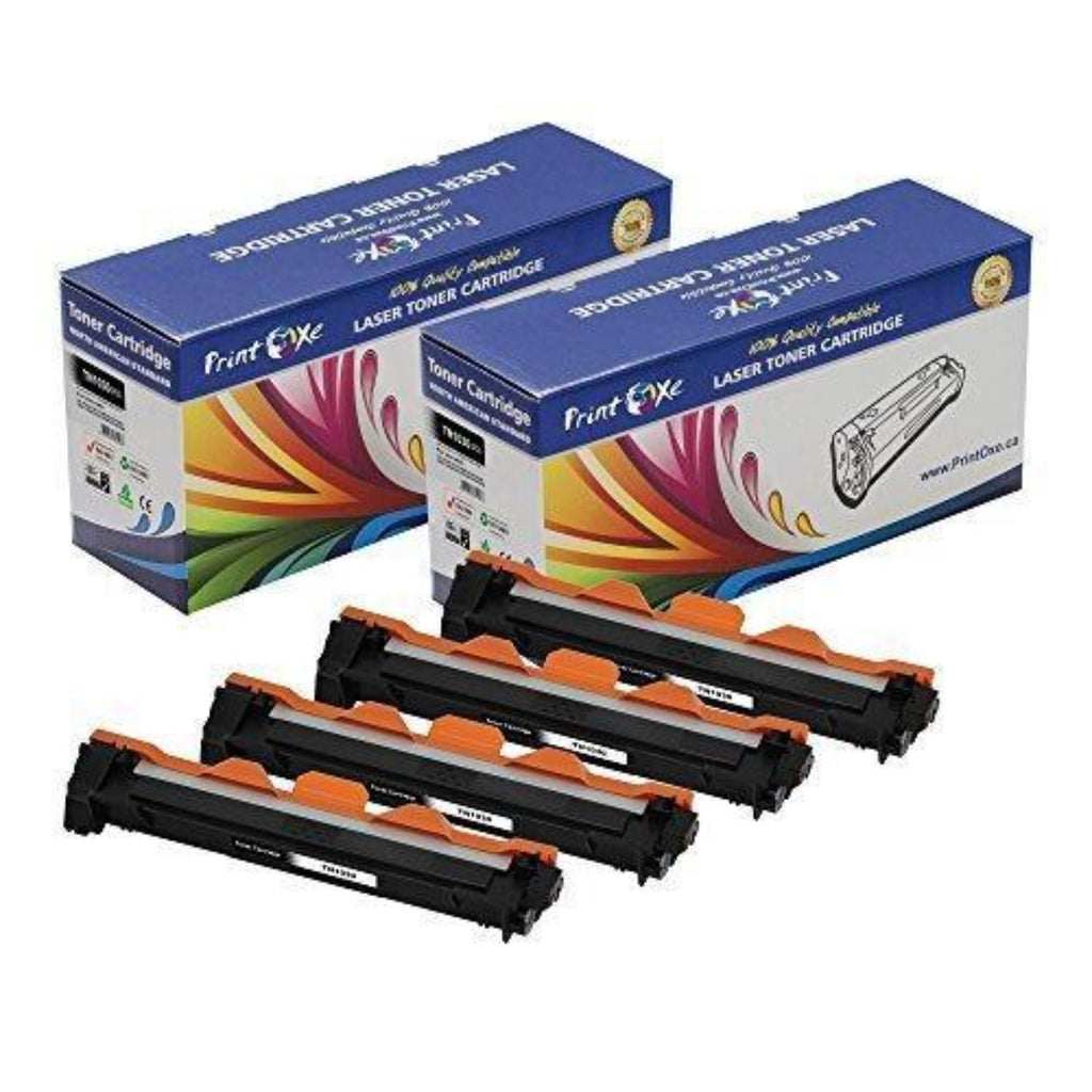 TN 1030 / 1000 / 1070 Compatible 4 Cartridges for Brother TN1030 PRINTOXE Toner Cartridges