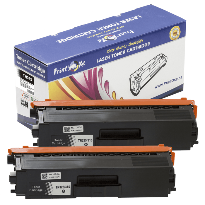 TN315 Black 2 Compatible Cartridges TN 315 for Brother PRINTOXE Toner Cartridges