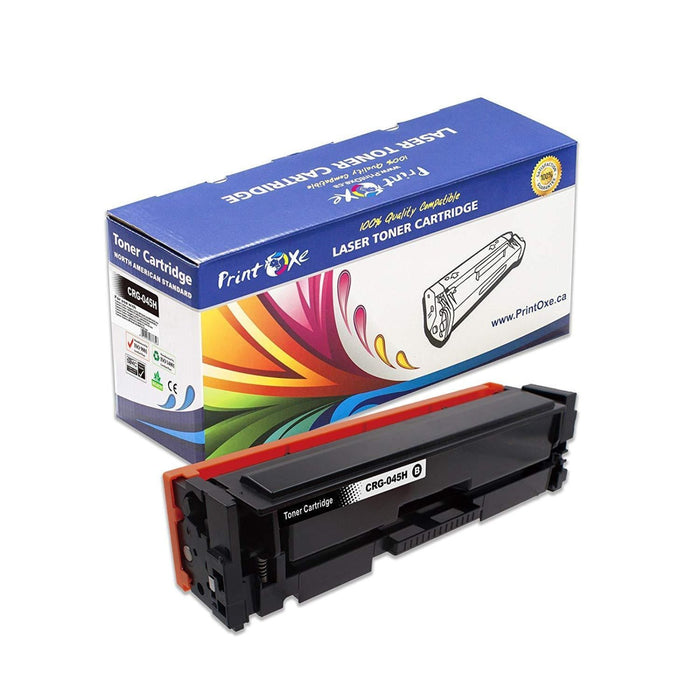 CRG-045H Compatible 5 Toner Cartridges High Yield of 045 for Canon MF634Cdw MF632Cdw LBP612Cdw & i-SENSYS MF631Cn MF633Cdw MF635Cx LBP611Cn LBP613Cdw & Satera LBP612C LBP611C MF634Cdw MF632Cdw PRINTOXE Toner Cartridges