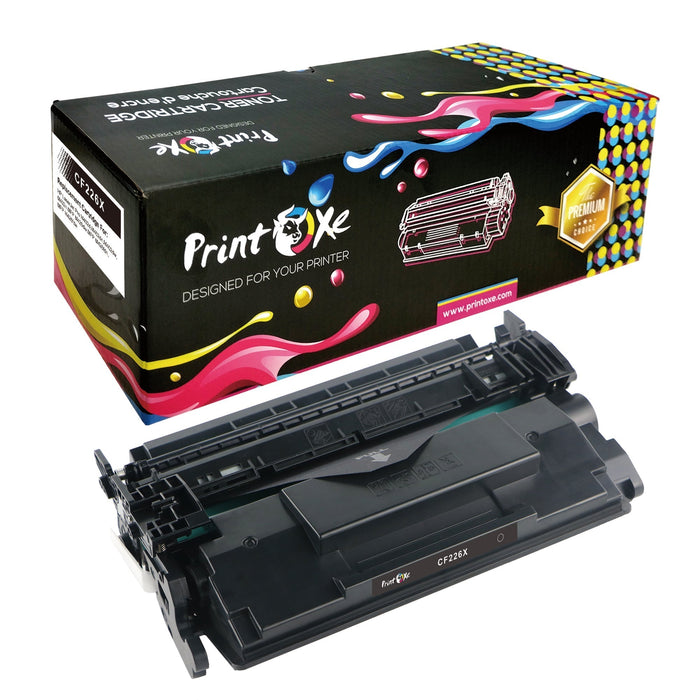 CF226X Compatible 4 Toner Cartridges for 26X High Yield Version of CF226A Yield 9,000 Pages for HP LaserJet Pro MFP M402dn M402n M402dw M426fdn M426fdw PRINTOXE Toner Cartridges