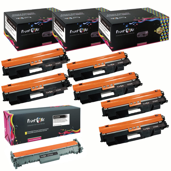 CF232A Drum and 6 CF294X Compatible Toner Cartridges for HP M118dw / LaserJet Pro MFP M148dw M148fdw M149fdw High Yield Toners CF294A PRINTOXE Toner Cartridges