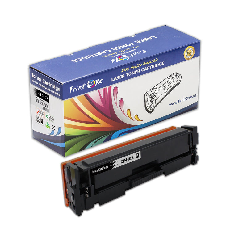 CF410X Black Compatible High Yield for HP M452 & MFP M477 Series PRINTOXE Toner Cartridges