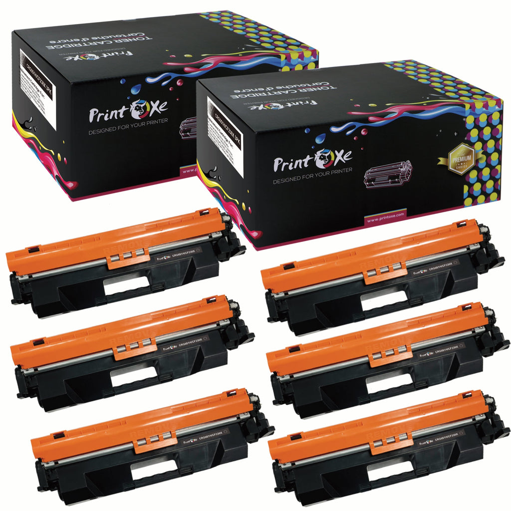 CRG 051H / CF230X Compatible 6 Toner Cartridges for HP LaserJet M203 MFP M227 Series and Canon ImageClass MF263 MF264 MF267 MF267 MF269 & LBP161 LBP163 Series - Pan Continent Inc. - PrintOxe