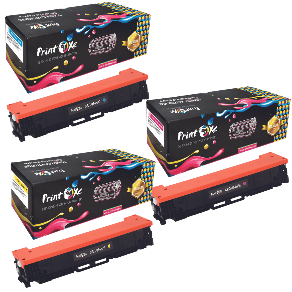 CRG 054H Compatible Coloured Toner Cartridges Without Black for Canon - Pan Continent Inc. - PrintOxe