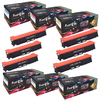 CRG 054H Compatible Set + 2 Black | 6 Toner Cartridges | for Canon - Pan Continent Inc. - PrintOxe