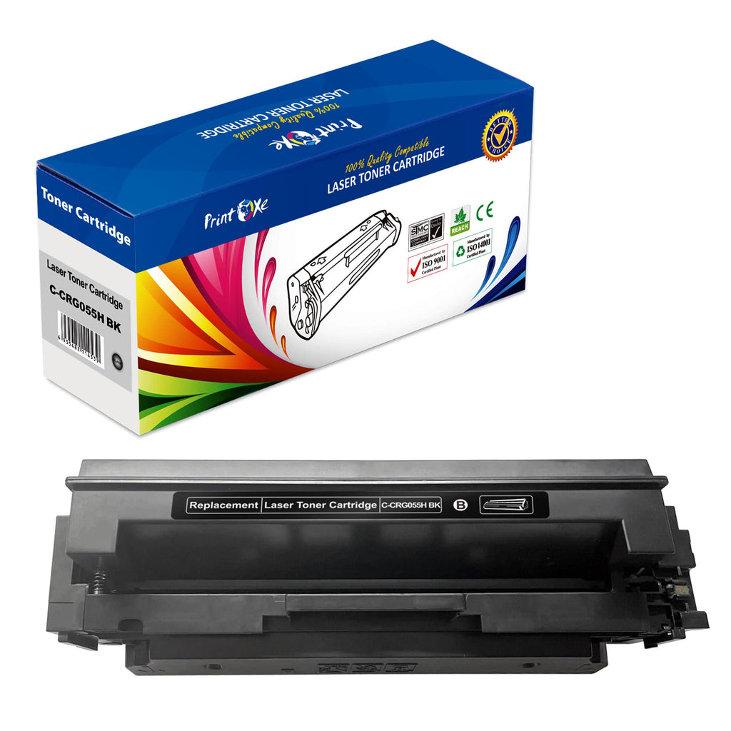 CRG 055H BLACK | Without Chip | Compatible for Canon Color ImageCLASS PRINTOXE Toner Cartridges