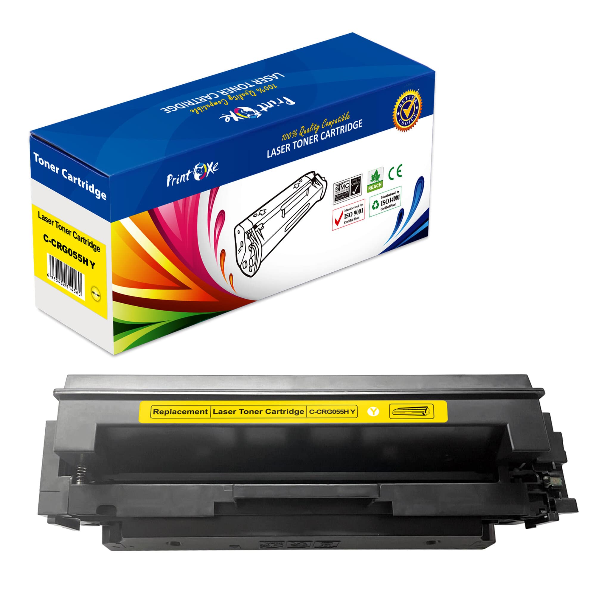 CRG 055H Set | Without Chip | 4 Compatible Cartridges for CRG 055H Set | Without Chip | 4 Compatible Cartridges for