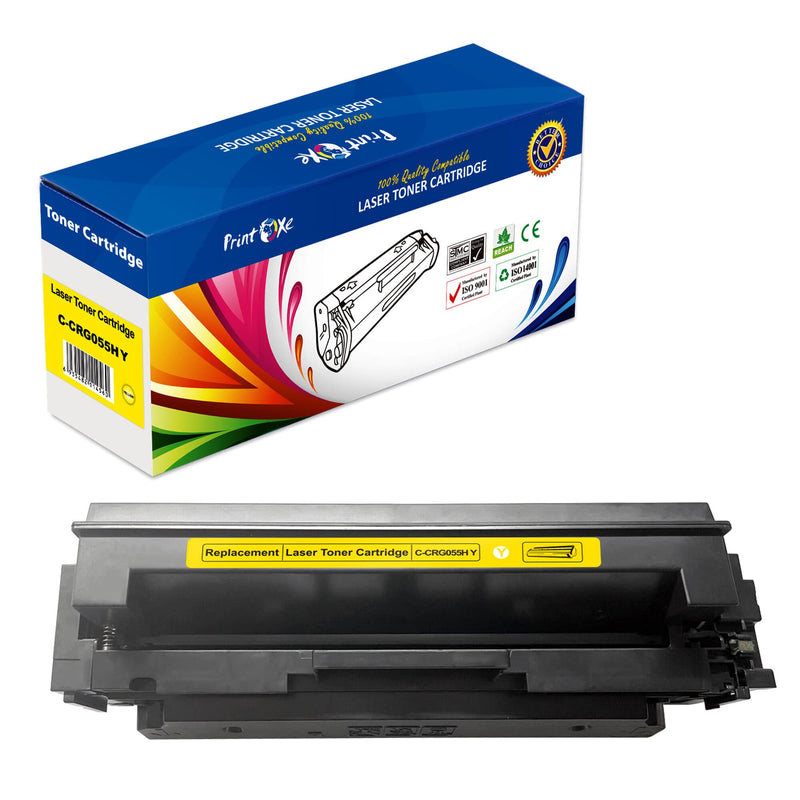 CRG 055H Yellow | Without Chip | Compatible Cartridge for Canon PRINTOXE Toner Cartridges