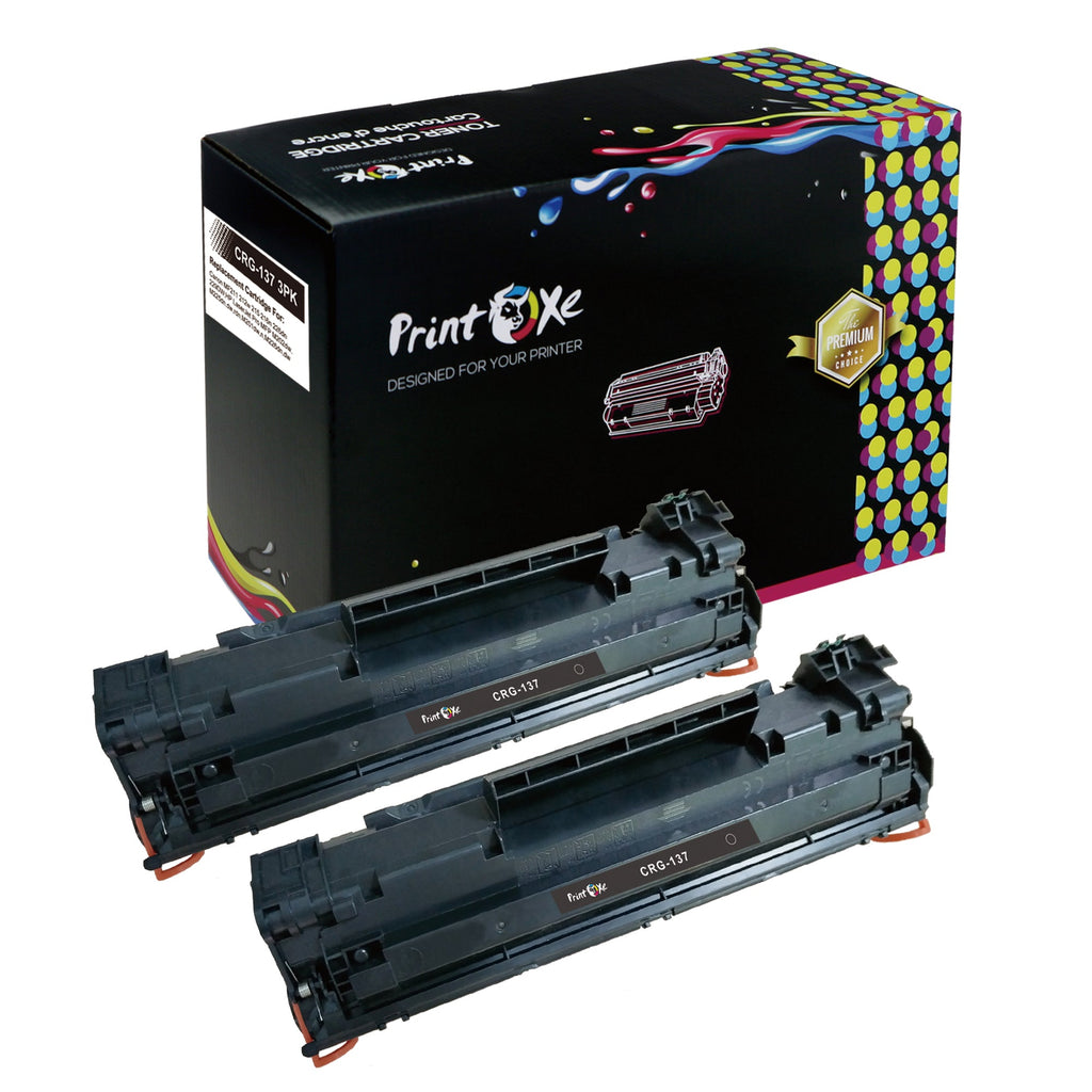 CRG-137 Compatible 2 Toner Cartridges for Canon 9435B001AA PRINTOXE Toner Cartridges