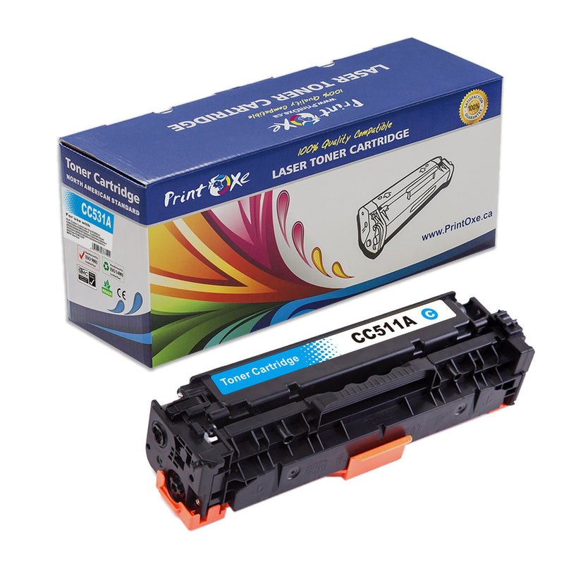 Cyan (Blue) 304A CC531A | 305A CE411A | and 312A CF381A Cartridges Compatible for HP PRINTOXE Toner Cartridges