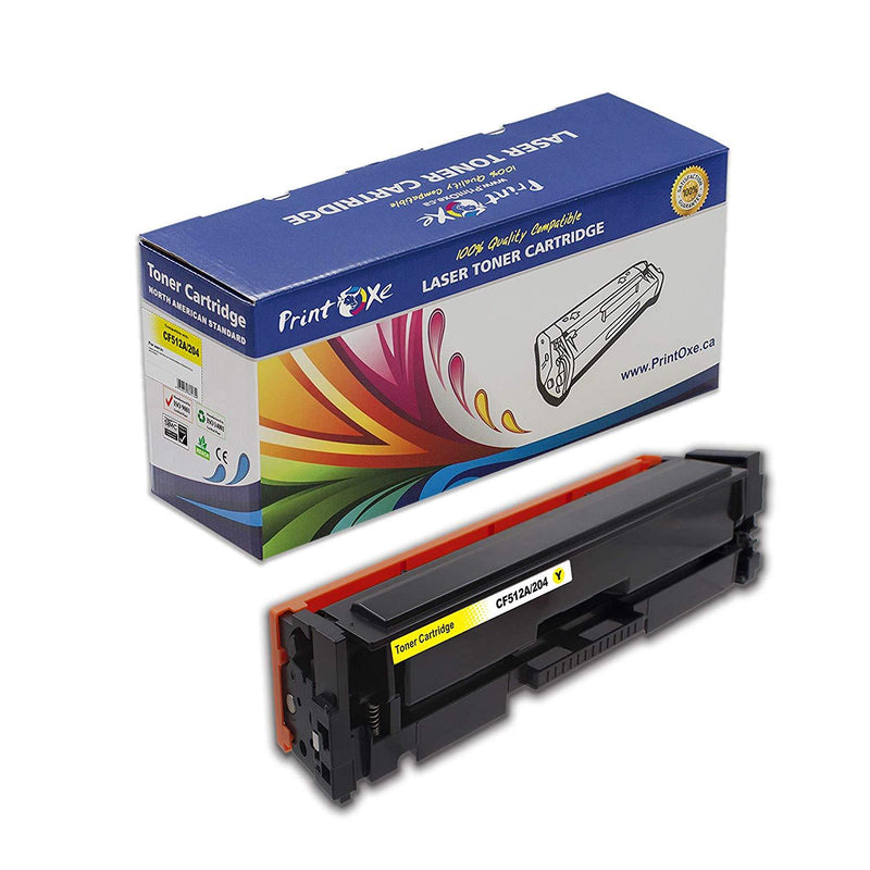 204A Compatible CF512A Yellow Cartridge | Yellow CF512A | for HP PRINTOXE Toner Cartridges