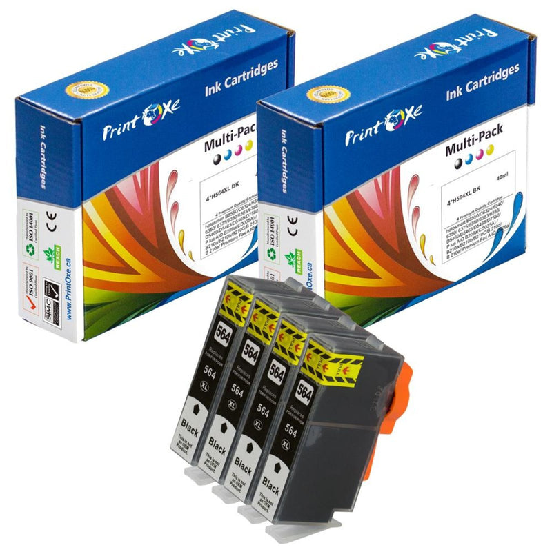 564XL Compatible Ink Cartridges 564 High Yield for HP Photosmart PRINTOXE Ink Cartridge