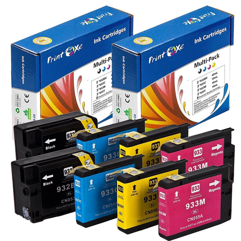 932 XL / 933 XL Compatible High yield Ink Cartridges for HP PRINTOXE Ink Cartridge
