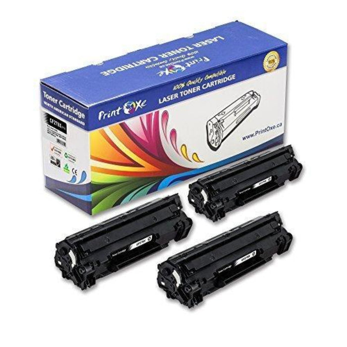 CF279X / 79X Compatible 3 Toners High Yield of CF279A / 79A Each Yield 2,000 Pages for HP LaserJet Pro M12 , M12a , M12w and MFP M26 , MFP M26a , MFP M26nw PRINTOXE Toner Cartridges