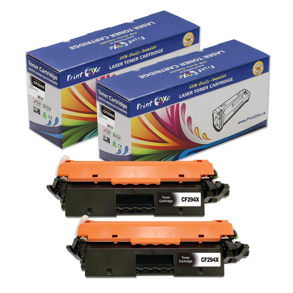 CF294X Compatible 2 Toner Cartridges for HP M118dw / LaserJet Pro MFP M148dw M148fdw M149fdw High Yield Toners CF294A PRINTOXE Toner Cartridges