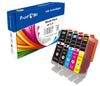 PGI 280 / CLI 281 XXL Compatible Set of 5 Without Photo Blue Canon PIXMA PRINTOXE Ink Cartridge