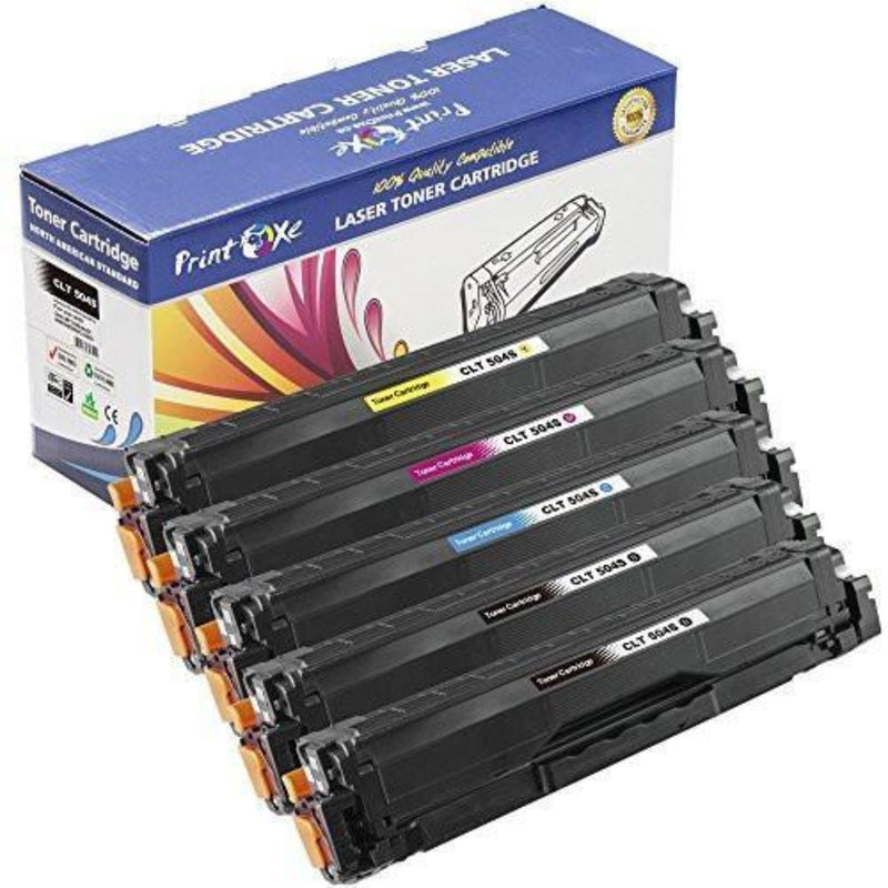 CLT-504S Compatible Set + BK of 5 Cartridges for Samsung 504S PRINTOXE Toner Cartridges