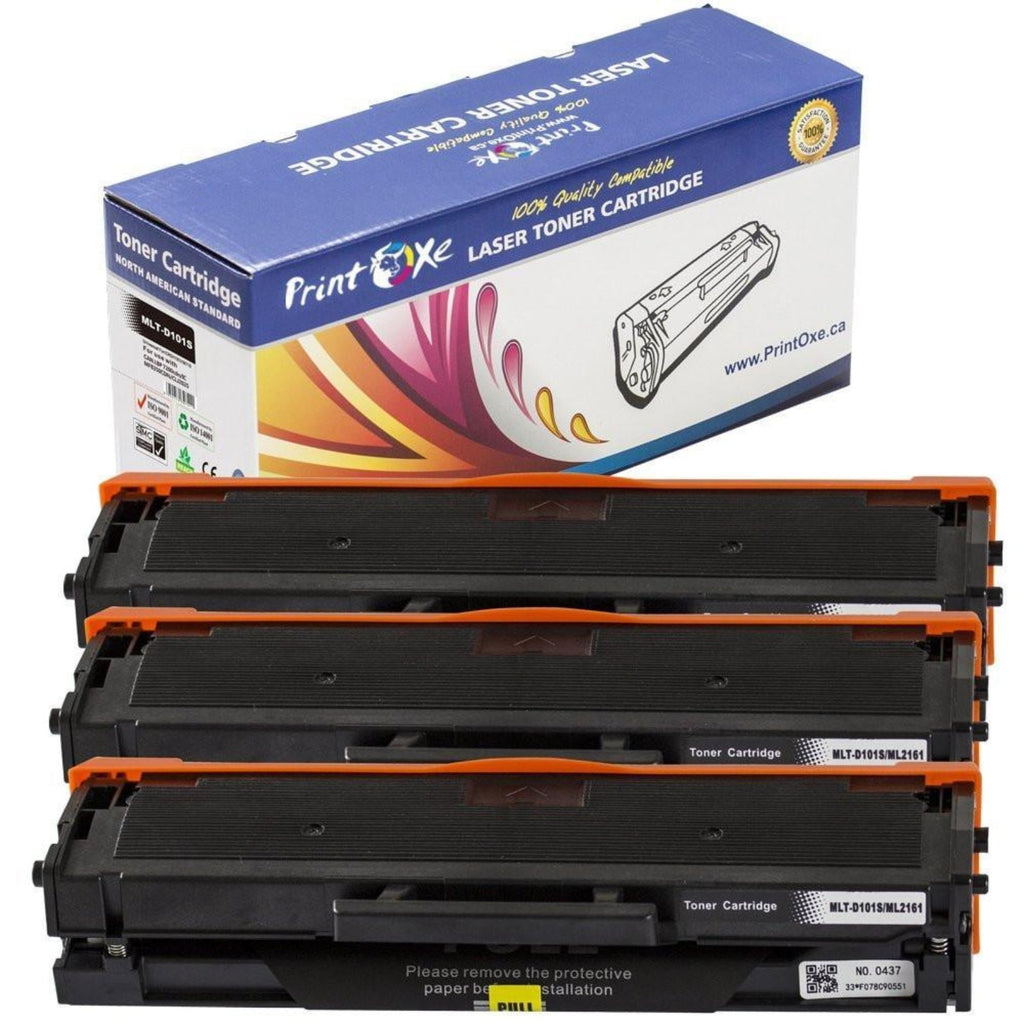 MLT-D101S Compatible 3 Cartridges D101S for Samsung ML / SCX / SF PRINTOXE Toner Cartridges