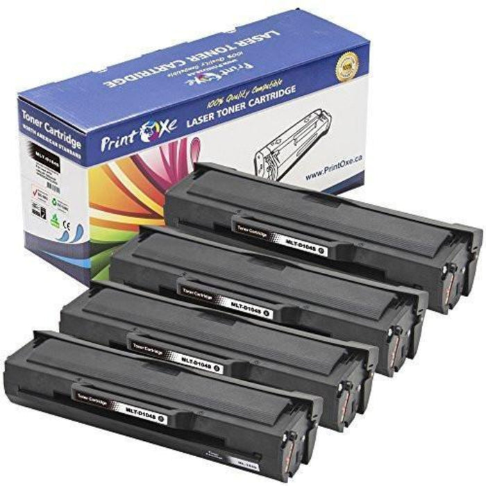 MLT-D104S Compatible 4 Toner Cartridges MLT D104S for Samsung ML 1660 1665 1667 1670 1671 1675 1676 1677 1865 186 1665K 1660K 1865W 3200 PRINTOXE Toner Cartridges