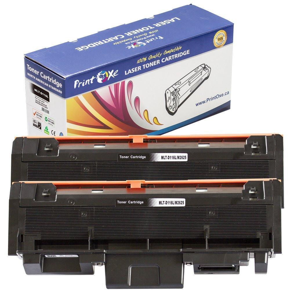 MLT-D116L Compatible 2 High Yield Cartridges for Samsung D116L PRINTOXE Toner Cartridges