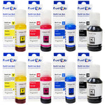 T774 T664 Compatible 8 Bottles 2 Sets Pigment Ink for Epson Ecotank PRINTOXE Refill Bottles