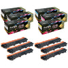TN221 / 225 Compatible 6 Cartridges (Set+2 Black) for Brother PRINTOXE Toner Cartridges