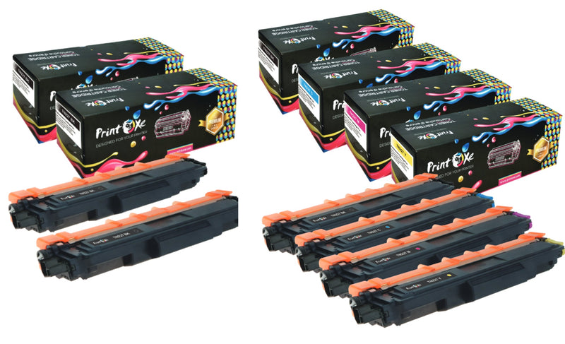 TN227 Compatible 6 Toner Cartridges High Yield for Brother TN223 PRINTOXE Toner Cartridges