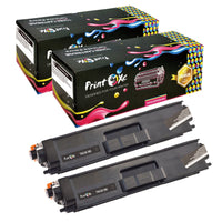 TN336 Compatible Black 2 TN-336 Toner Cartridges TN 336 / 326 for Brother HL L8350CDN L8350CDW L8350CDWT and DCP L8450CDW and MFC L8600CDW L8650CDW L8850CDW PRINTOXE Toner Cartridges