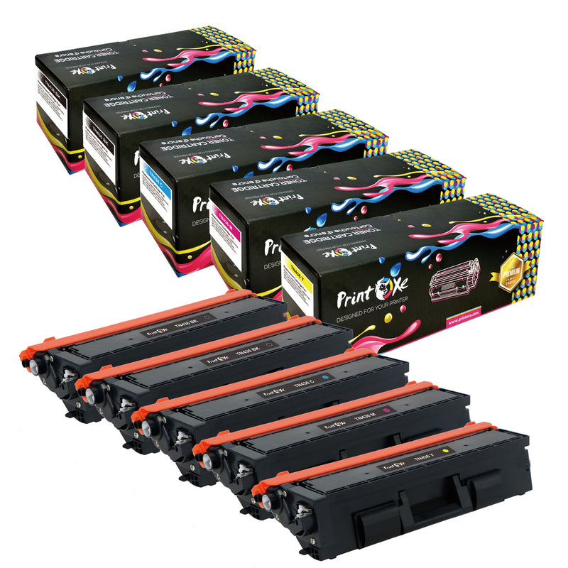 TN436 Compatible Set + Black of 5 High Yield for Brother TN 436 PRINTOXE Toner Cartridges