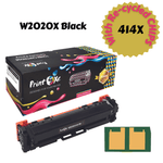 W2020X / 414X Black With Chip Compatible High Yield Toner Cartridge of W2020A for HP Color LaserJet Pro M454dn M454dw M479dw M479fdn M479fdw - Pan Continent Inc. - PRINTOXE