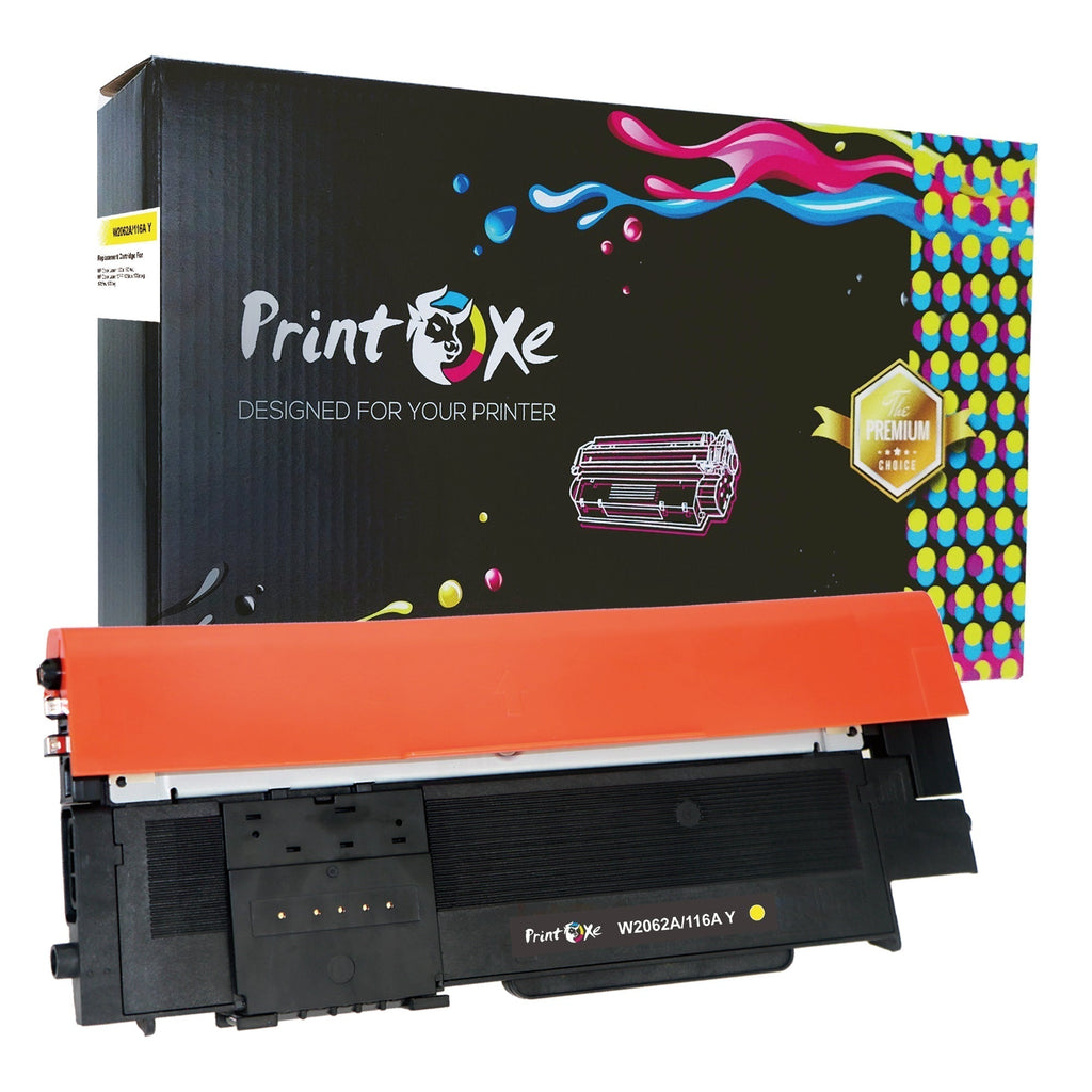 W2062A / 116A Compatible Yellow Cartridge for HP Color Laserjet Pro PRINTOXE Toner Cartridges