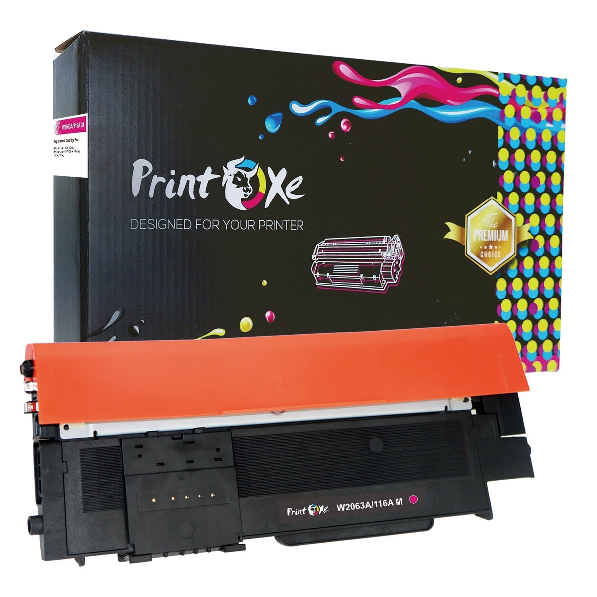 W2063A / 116A Compatible Magenta Cartridge for HP Color Laserjet Pro MFP 178nw 178nwg 179fnw 179fwg 150a 150nw PRINTOXE Toner Cartridges