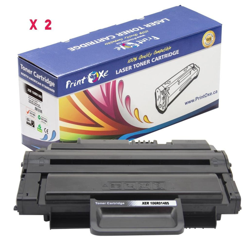 106R01485 Compatible 2 Cartridges for Xerox 3210B PRINTOXE Toner Cartridges
