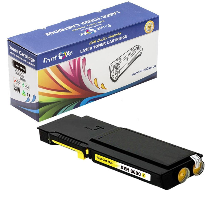 6600 Phaser & WorkCentre Compatible Set of 4 for Xerox 6605 PRINTOXE Toner Cartridges