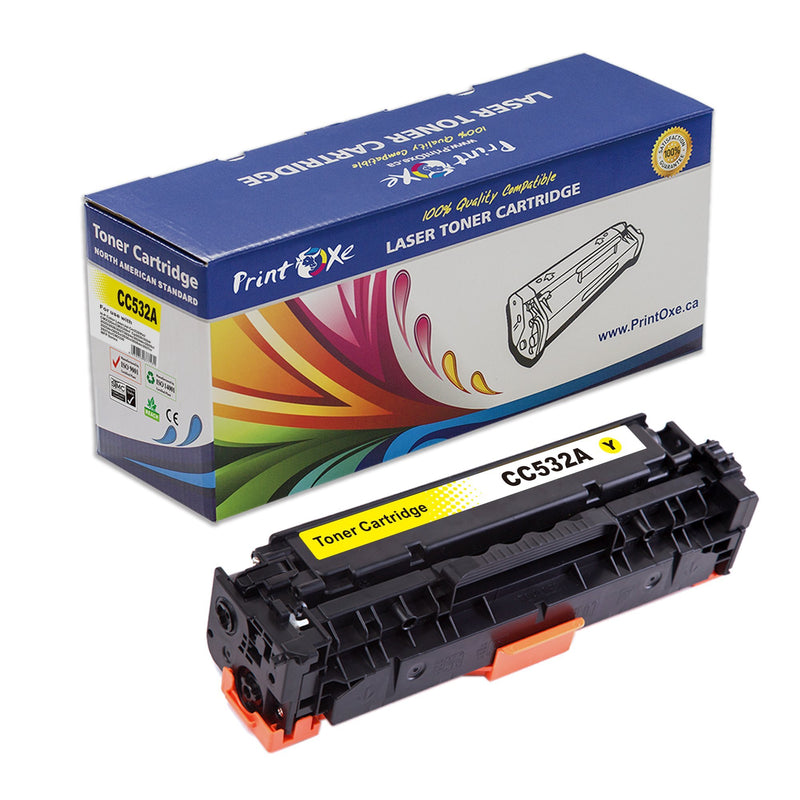 Yellow Toner 304A CC532A | 305A CE412A | and 312A CF382A Compatible for HP PRINTOXE Toner Cartridges